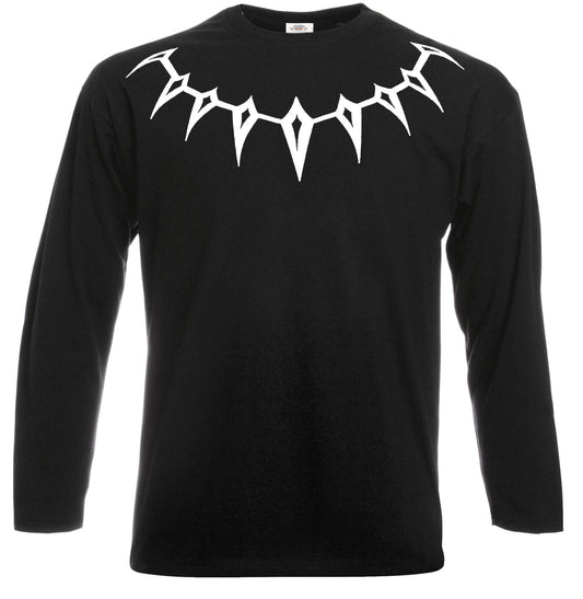 Black Panther Necklace | Long Sleeve Men's