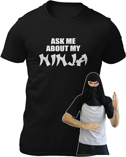 Ask Me About My Ninja | MEN'S T-SHIRT