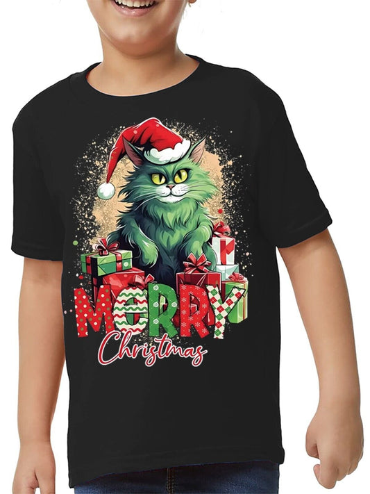 CHRISTMAS CAT | KID'S T-SHIRT