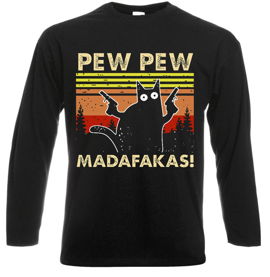 PEW PEW MADAFAKAS | Long Sleeve Men's