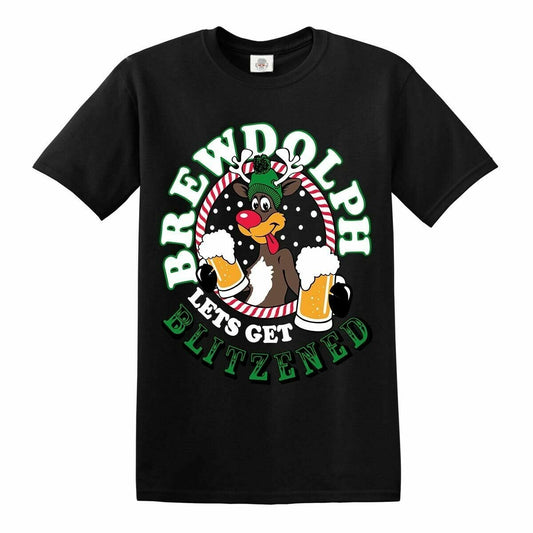 BREWDOLPH LETS GET  | MEN'S T-SHIRT