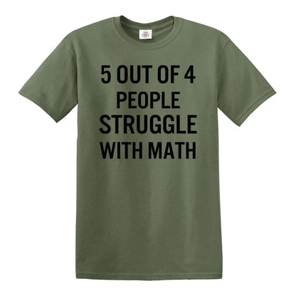 5 of 4 People Struggle | MEN'S T-SHIRT