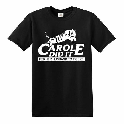 CAROLE DID IT FED  | MEN'S T-SHIRT