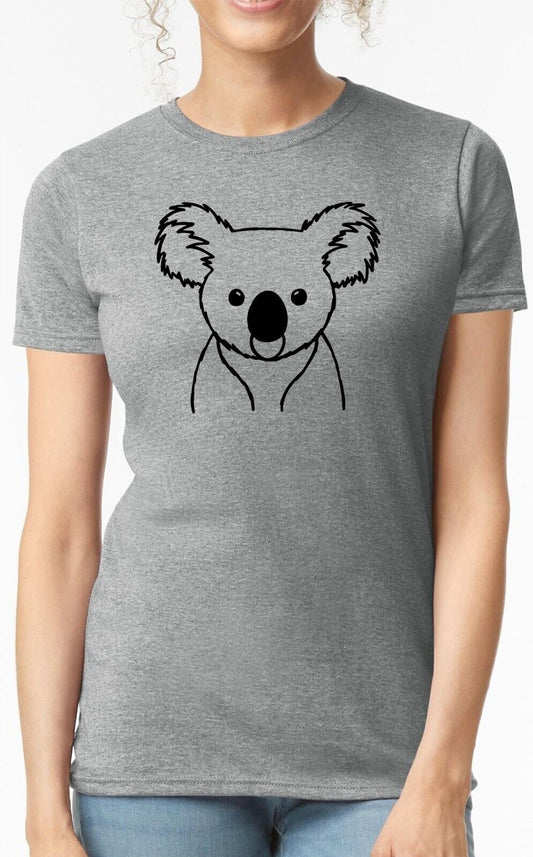 Koala Funny Cute | LADIES T-SHIRT
