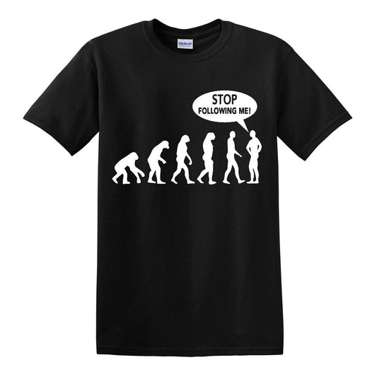FOLLOWING ME EVOLUTION  | MEN'S T-SHIRT