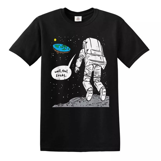 Moon Landing Flat Earth  | MEN'S T-SHIRT