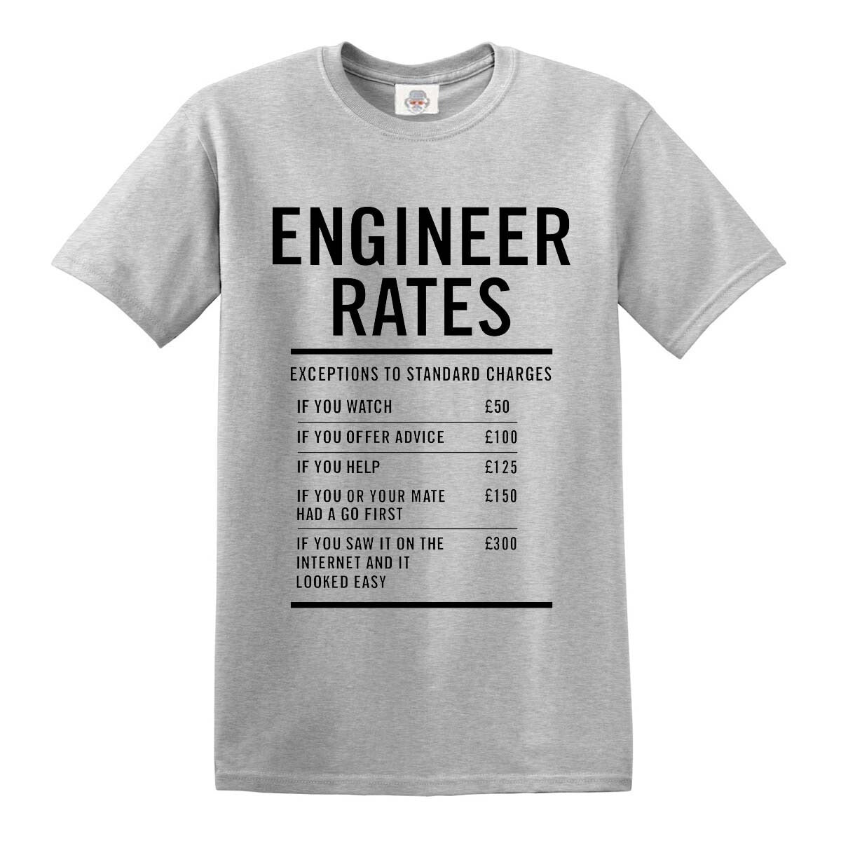 ENGINEER RATES  | MEN'S T-SHIRT