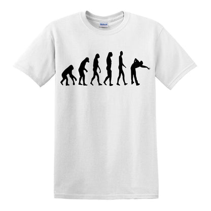 HUMAN SNOOKER EVOLUTION  | MEN'S T-SHIRT