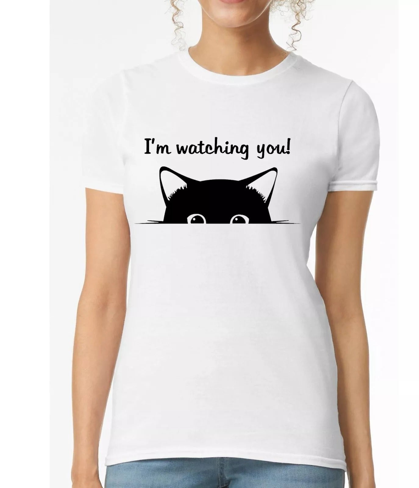 I'm Watching You Cat | LADIES T-SHIRT