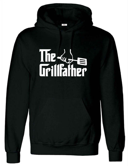 The Grillfather Funny  Hoody For Men's