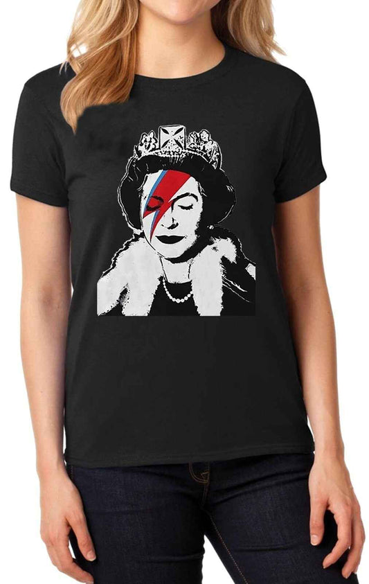 Banksy Queen Joker | LADIES T-SHIRT