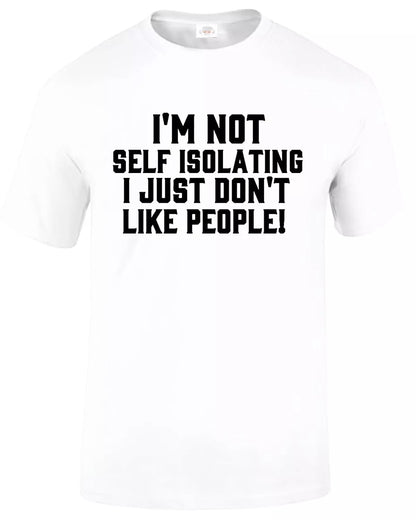 I'm Not Social  | MEN'S T-SHIRT