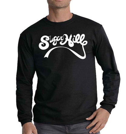 Sugarhill Gang T-Shirt Long Sleeve Hip Hop Records Rappers Delight Tee Sugarhill Gang T-Shirt Long Sleeve Hip Hop Records Rappers Delight Tee