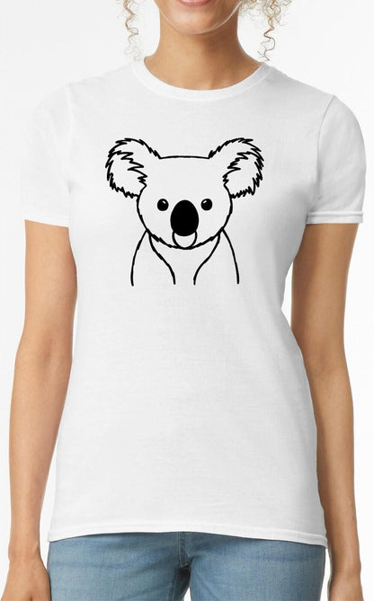 Koala Funny Cute | LADIES T-SHIRT