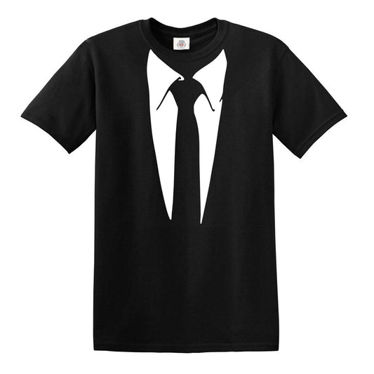Tie With Collar Tuxedo | MEN'S T-SHIRT