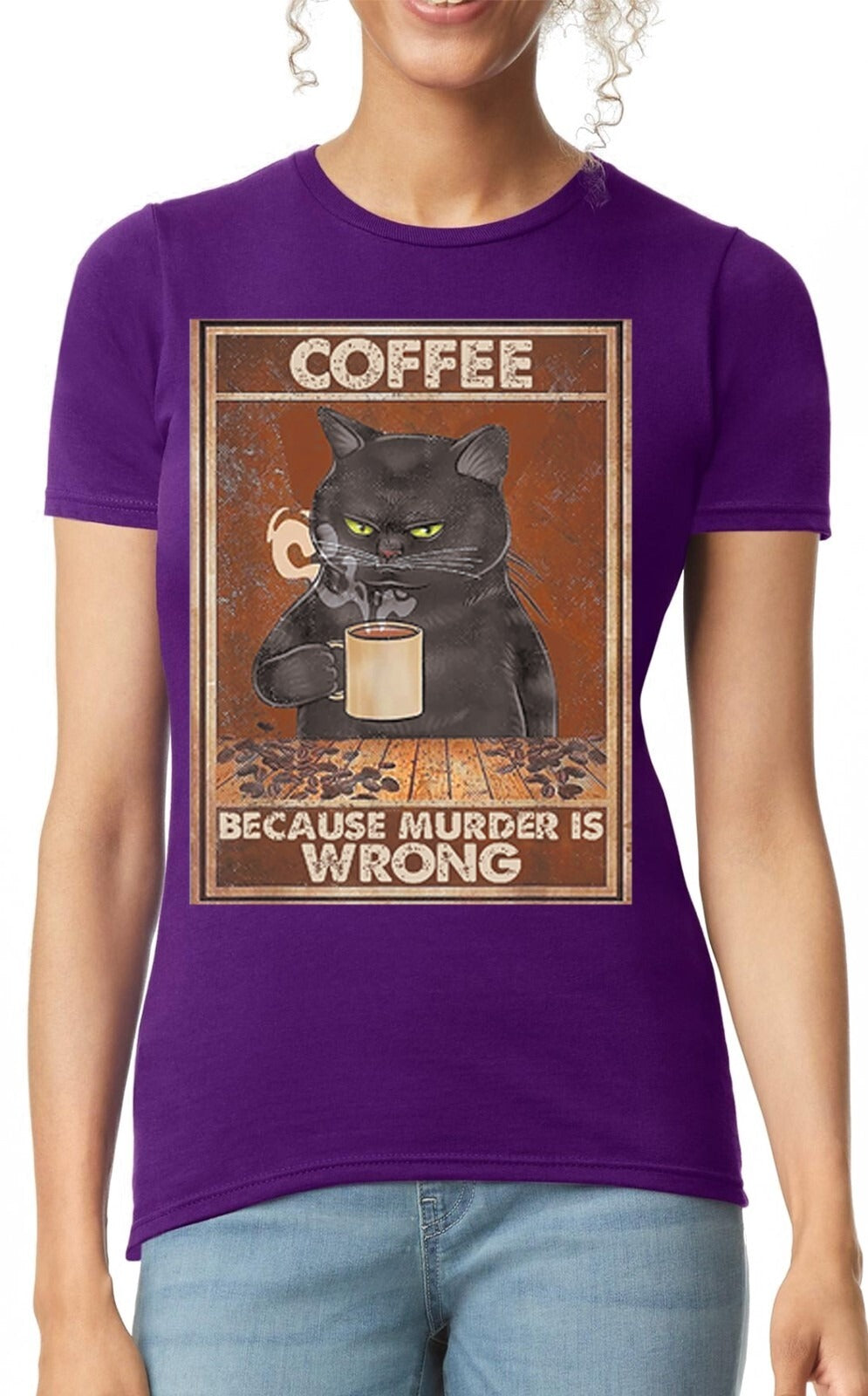 Coffee Because Murder | LADIES T-SHIRT