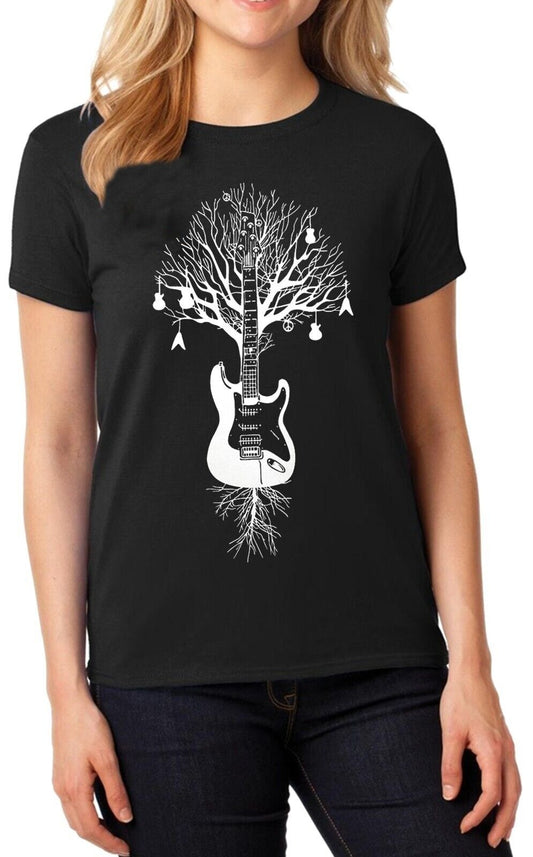 Tree Of Guitar | LADIES T-SHIRT