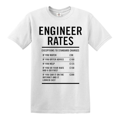 ENGINEER RATES  | MEN'S T-SHIRT