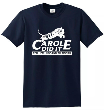 CAROLE DID IT FED  | MEN'S T-SHIRT