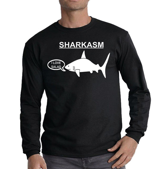Sharkasm Long Sleeve T-Shirt Men's