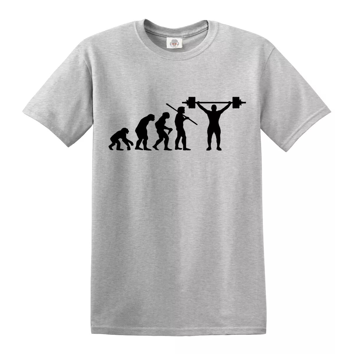 EVOLUTION OF WEIGHTLIFTER | MEN'S T-SHIRT