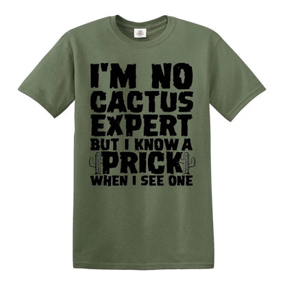 I'M NO CACTUS EXPERT | MEN'S T-SHIRT