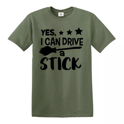 YES I CAN DRIVE A STICK | MEN'S T-SHIRT