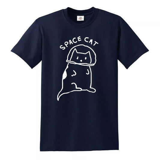 SPACE CAT FUNNY| MEN'S T-SHIRT