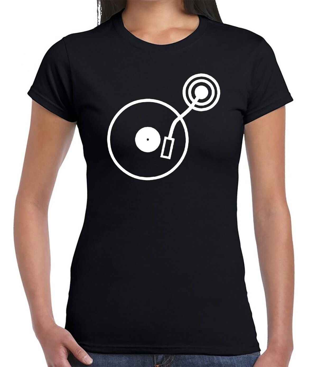 DJ Turntable | LADIES T-SHIRT