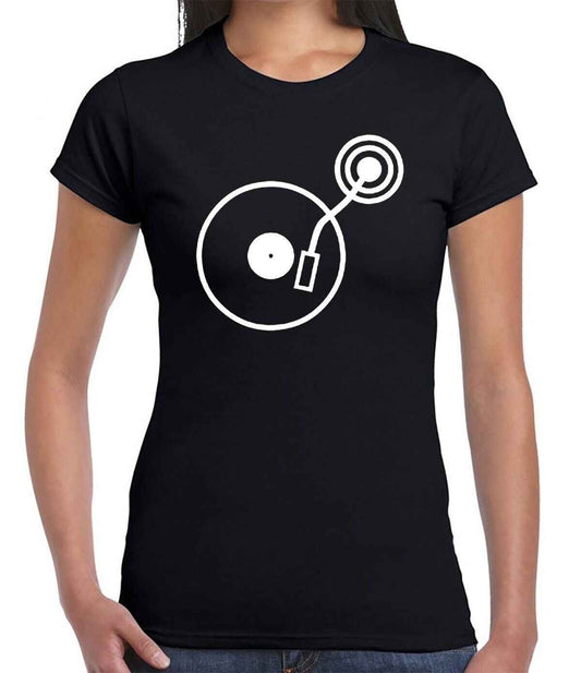 DJ Turntable | LADIES T-SHIRT