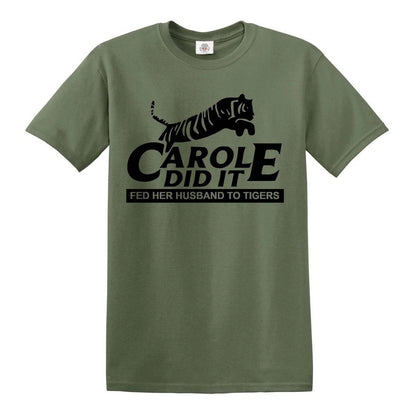CAROLE DID IT FED  | MEN'S T-SHIRT