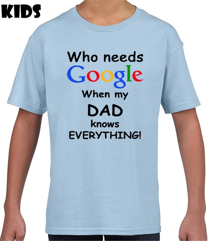 Who Needs Google | KID'S T-SHIRT