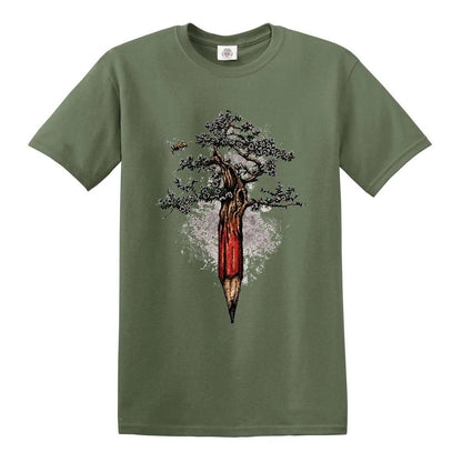 Pencil Tree  | MEN'S T-SHIRT
