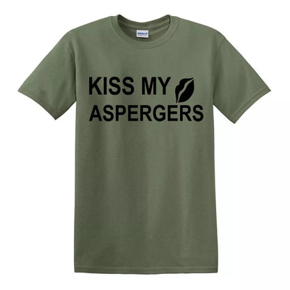 KISS MY ASPERGERS | MEN'S T-SHIR
