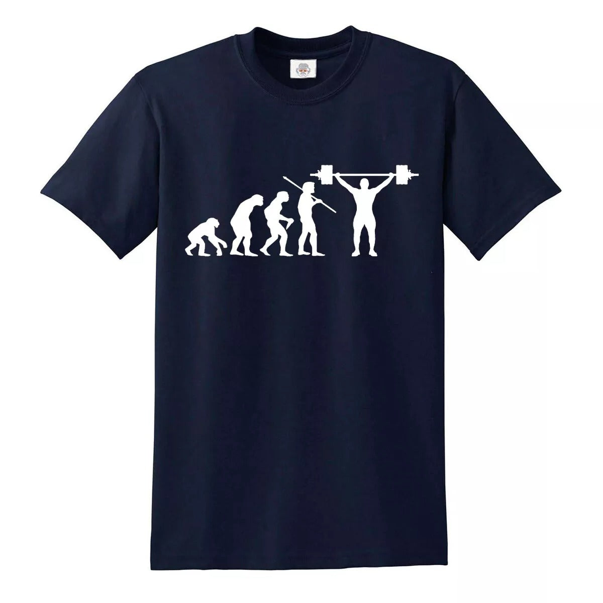 EVOLUTION OF WEIGHTLIFTER | MEN'S T-SHIRT