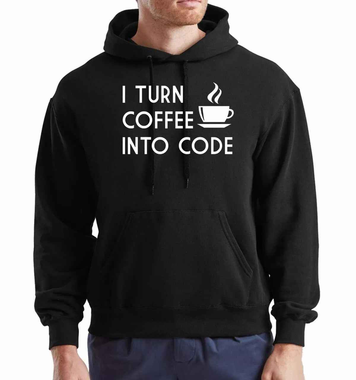 I Turn Coffee Into Code Hoodie Sweatshirt Unisex Coffee Coding Hoodie I Turn Coffee Into Code Hoodie Sweatshirt Unisex Coffee Coding Hoodie