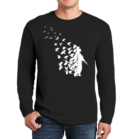 Banksy Soldier Peace | Long Sleeve Men's