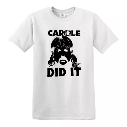 Carole Baskin Did   | MEN'S T-SHIRT
