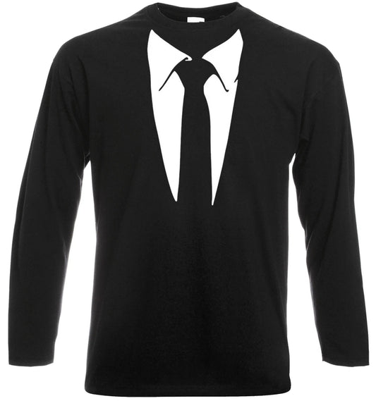 Tie With Collar | Long Sleeve Men's