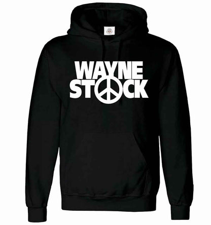 Wayne's World Hoodie - Wayne Stock Music Festival Hoody Sweatshirt Gift Wayne's World Hoodie - Wayne Stock Music Festival Hoody Sweatshirt Gift