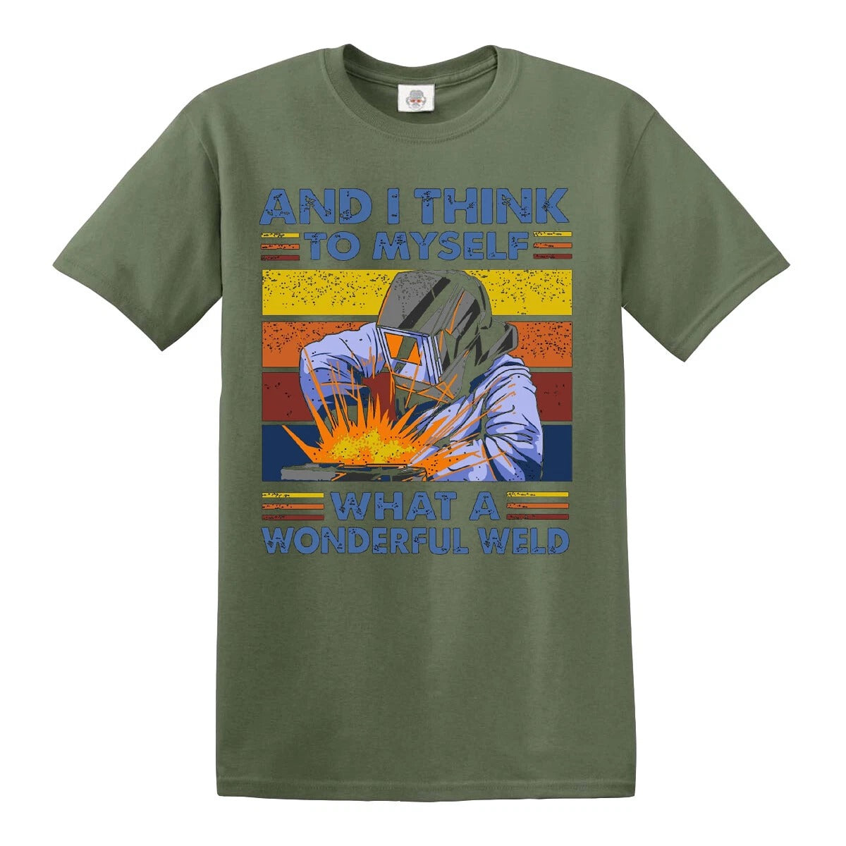 Retro Welder And I Think | MEN'S T-SHIRT