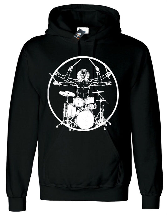 Vitruvian Drummer Hoody For Men's