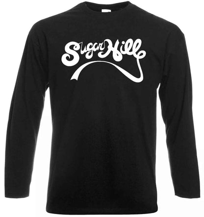 Sugarhill Gang T-Shirt Long Sleeve Hip Hop Records Rappers Delight Tee Sugarhill Gang T-Shirt Long Sleeve Hip Hop Records Rappers Delight Tee