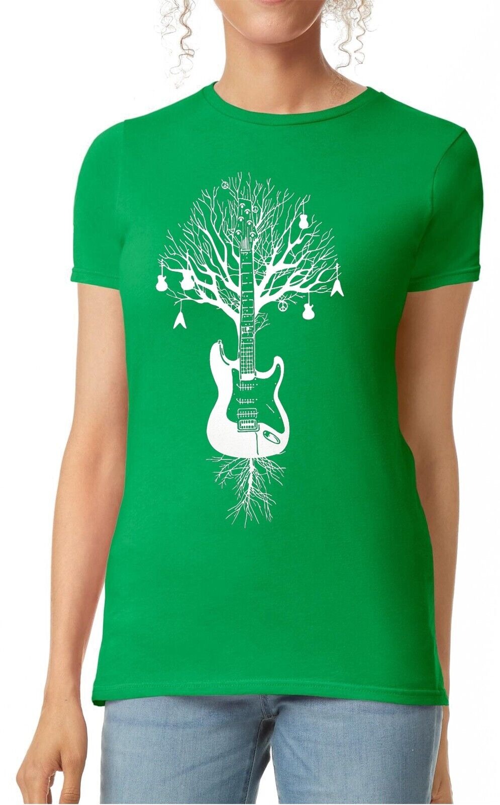 Tree Of Guitar | LADIES T-SHIRT