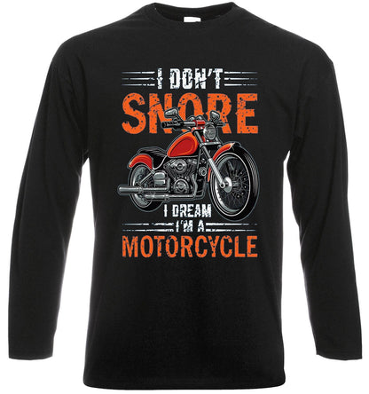 Funny I Don't Snore| Long Sleeve Men's