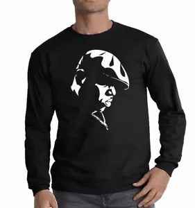 Biggie Smalls T-Shirt Long Sleeve Notorious Tribute Rap Singer Face Logo Tee Top Biggie Smalls T-Shirt Long Sleeve Notorious Tribute Rap Singer Face Logo Tee Top