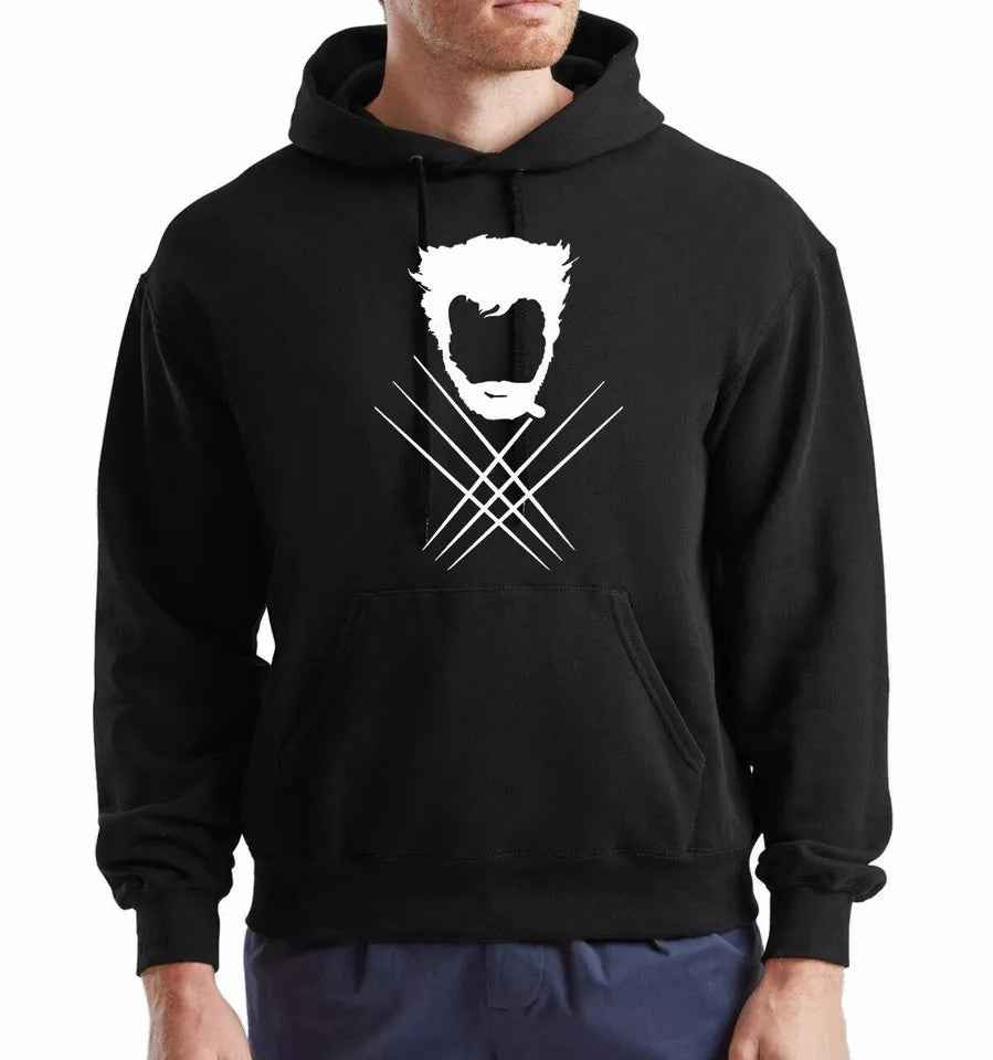 Wolverine Slash Hoody - Funny Superhero Inspired Cool Fashion Sweatshirt Wolverine Slash Hoody - Funny Superhero Inspired Cool Fashion Sweatshirt