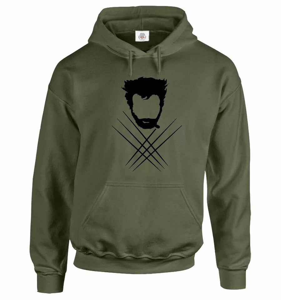 Wolverine Slash Hoody - Funny Superhero Inspired Cool Fashion Sweatshirt Wolverine Slash Hoody - Funny Superhero Inspired Cool Fashion Sweatshirt