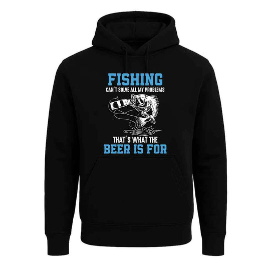 FISHING CAN'T SOLVE | Hoody For Men's