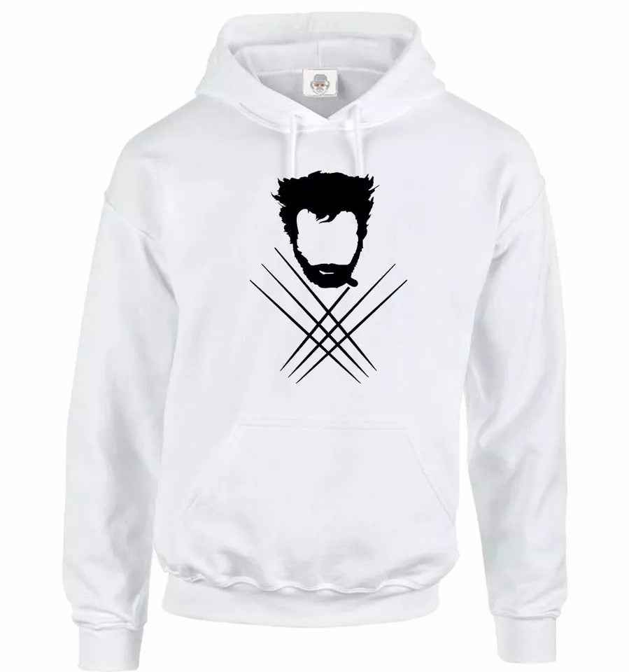 Wolverine Slash Hoody - Funny Superhero Inspired Cool Fashion Sweatshirt Wolverine Slash Hoody - Funny Superhero Inspired Cool Fashion Sweatshirt